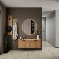 Schuhschrank STIVIO 2x 1 Klappe Gold Eiche