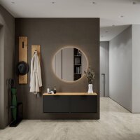 Shoe Cabinet STIVIO with 1 Flap in Golden Oak – 60...