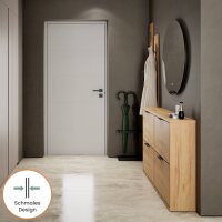 Schuhrank STIVIO 2x 2 Klappe Gold Eiche