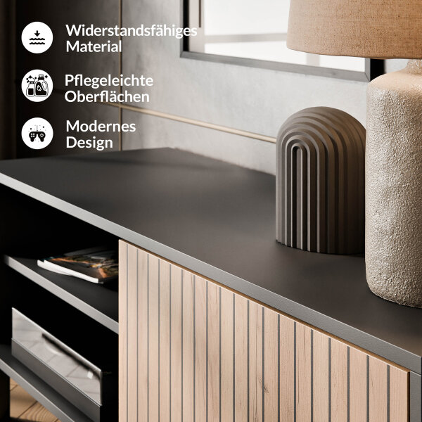 LIORA TV Board 120 - 150 cm, verschiedene Farben