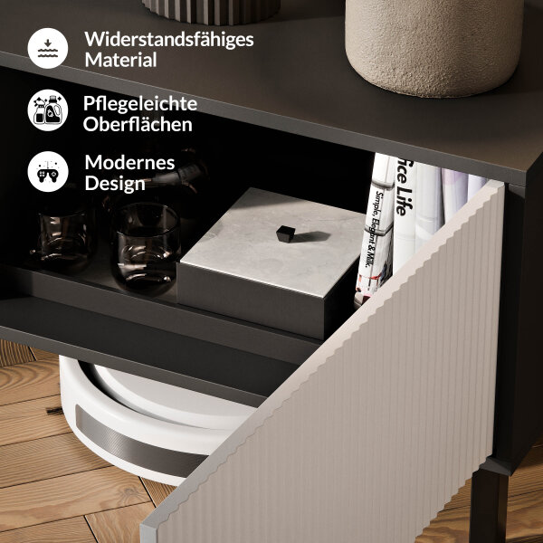 LIORA TV Board 120 - 150 cm, verschiedene Farben