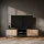 LIORA TV Board 150cm Anthrazit mit Türen in Gold Eiche