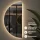 LED Spiegel NIVORA halbrund 50×100 cm