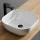 Mezclador monomando para lavabo – Negro brillante, 17 cm