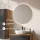 Ensemble de meubles de salle de bains ARISA avec armoire haute noire – Avec miroir Nova à LED et lavabo à poser en céramique blanche de 42 cm