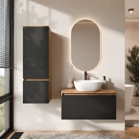 Ensemble de meubles de salle de bains ARISA avec armoire...