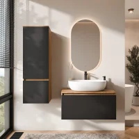 Ensemble de meubles de salle de bains ARISA avec armoire...