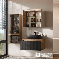 Conjunto de muebles de baño ARISA con armario alto...