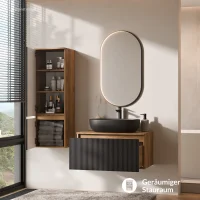 ARISA Bathroom Furniture Set, including a tall cabinet in...