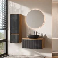 Conjunto de muebles de baño ARISA con armario alto...
