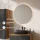 ARISA Badmöbel Set inkl. Hochschrank in Schwarz Geriffelt – Mit Nova LED Spiegel und schwarzem Keramik-Aufsatzwaschbecken 60 cm