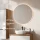 Ensemble de meubles de salle de bains ARISA avec armoire haute blanche – Avec miroir Nova à LED et lavabo à poser en céramique blanche de 42 cm