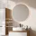 Ensemble de meubles de salle de bains ARISA avec armoire haute blanche – Avec miroir LED Nova et lavabo à poser en céramique blanche de 55 cm