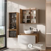 Conjunto de muebles de baño ARISA con armario alto...