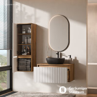 ARISA Badmöbel Set inkl. Hochschrank in Weiß...