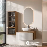 Conjunto de muebles de baño ARISA con armario alto...