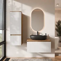 Conjunto de muebles de baño ARISA con armario alto...
