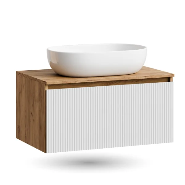Arisa Vanity Unit with 60 cm Basin, available in various colors