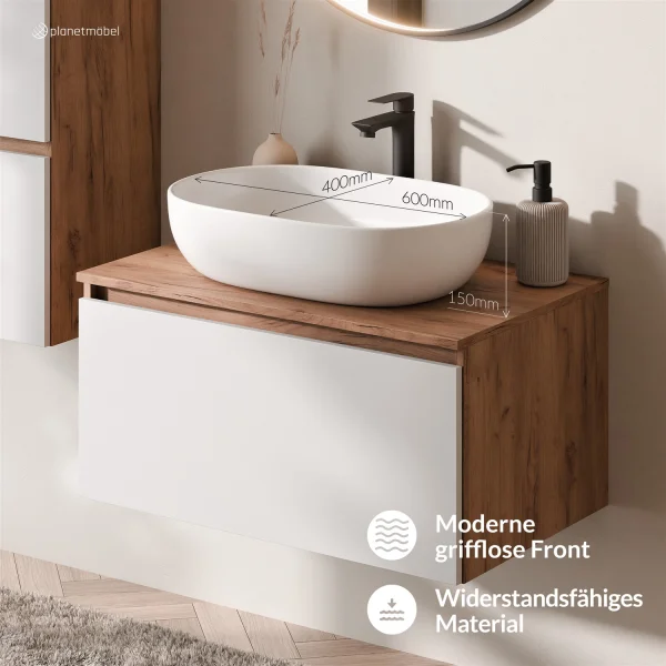 Arisa Vanity Unit with 60 cm Basin, available in various colors