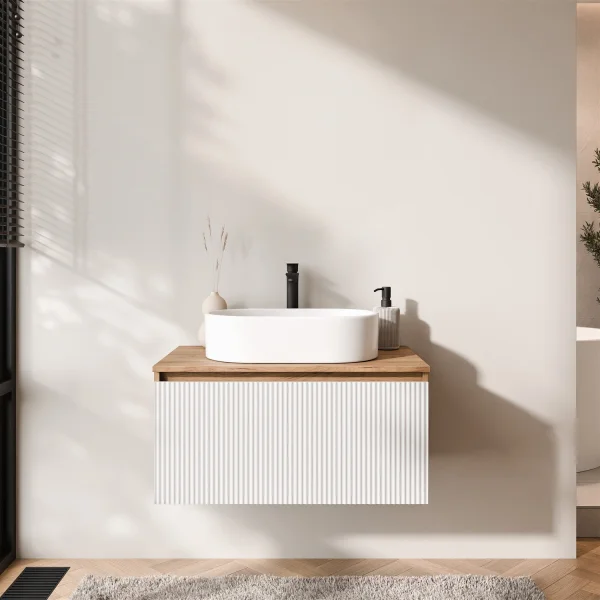 Arisa Vanity Unit with 60 cm Basin, available in various colors