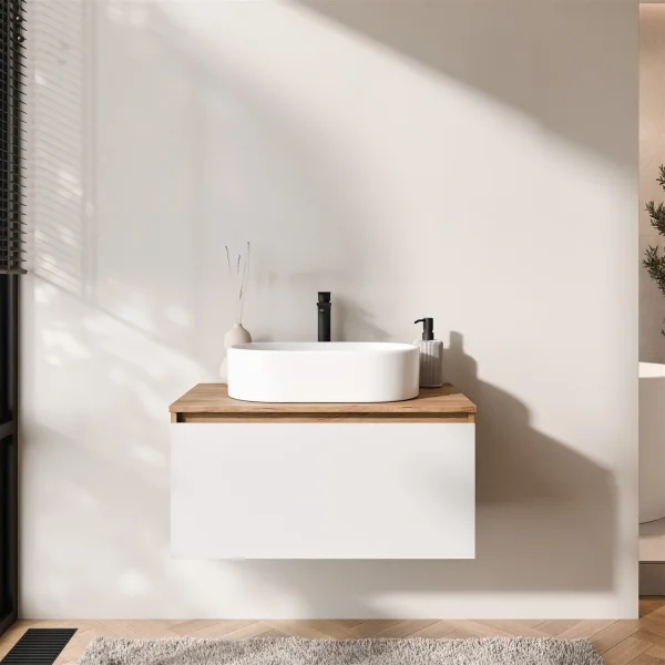 Arisa Vanity Unit with 60 cm Basin, available in various colors