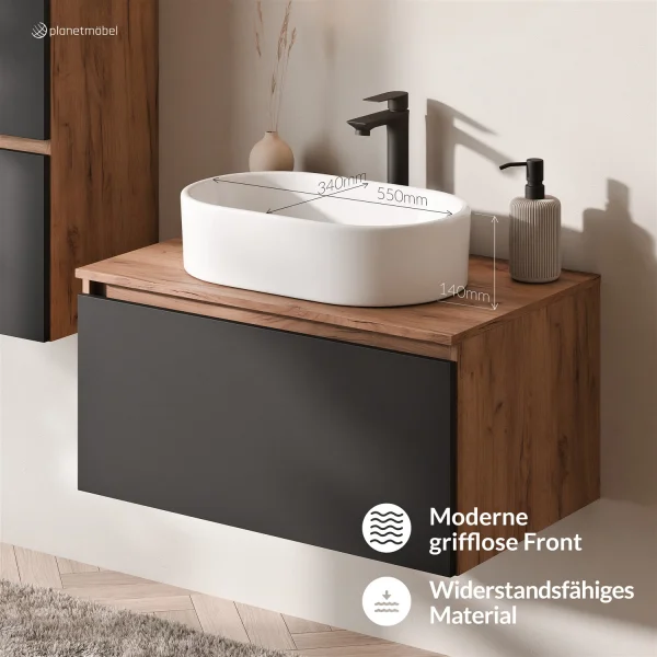 Arisa Vanity Unit with 60 cm Basin, available in various colors