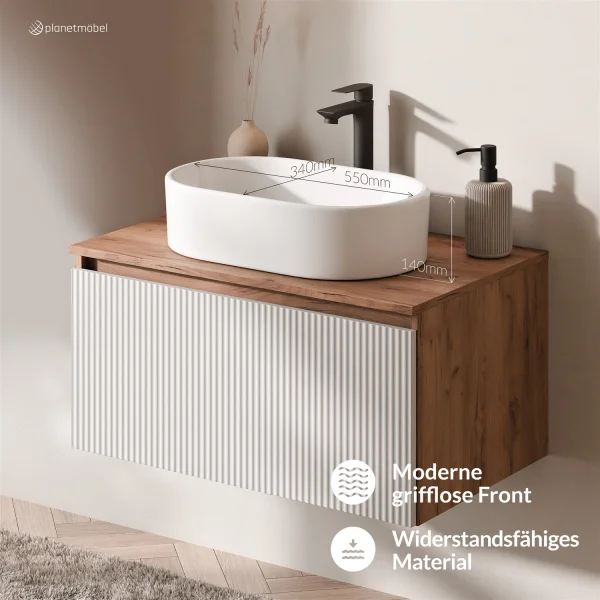 Arisa Vanity Unit with 60 cm Basin, available in various colors