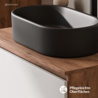 ARISA Waschtisch 80 cm Weiß mit...