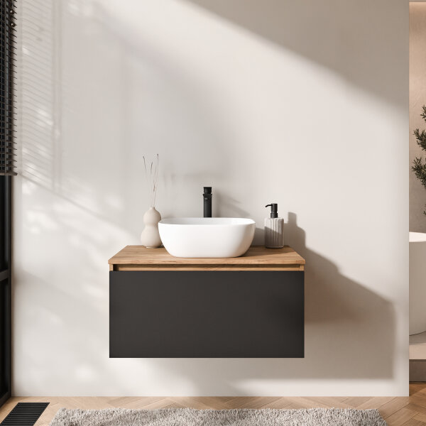 Arisa Vanity Unit with 42 cm Basin, available in various colors