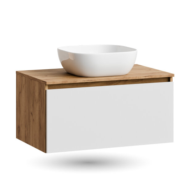 Arisa Vanity Unit with 42 cm Basin, available in various colors