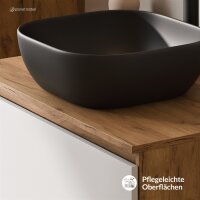 ARISA Waschtisch 80 cm Weiß mit...