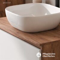 ARISA Waschtisch 80 cm Weiß mit...