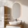 Set di mobili da bagno ARISA con armadio alto incluso - Con specchio a LED e lavabo da appoggio in ceramica