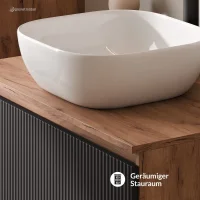 Conjunto de muebles de baño ARISA en negro...