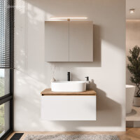 ARISA Badmöbel Set in Weiß - Mit...