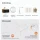 ARISA Bathroom Furniture Set, Black Ribbed – With Veluna LED Mirror and White Ceramic Countertop Sink (55 cm)
