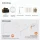 ARISA Bathroom Furniture Set, Black Ribbed – With Veluna LED Mirror and White Ceramic Countertop Sink (60 cm)