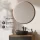 Ensemble de meubles de salle de bains ARISA noir – Avec miroir LED Veluna et vasque à poser en céramique noire de 42 cm