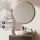 ARISA Bathroom Furniture Set in Black – With Veluna LED Mirror and White Ceramic Countertop Sink (42 cm)