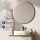 ARISA Bathroom Furniture Set, White Ribbed – With Veluna LED Mirror and White Ceramic Countertop Sink (60 cm)