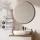 ARISA Bathroom Furniture Set, White Ribbed – With Veluna LED Mirror and White Ceramic Countertop Sink (60 cm)