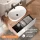 ARISA Bathroom Furniture Set, White Ribbed – With Veluna LED Mirror and White Ceramic Countertop Sink (60 cm)