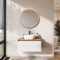 ARISA Bathroom Furniture Set, White – With Veluna...