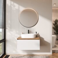 ARISA Badmöbel Set Weiß – Mit Veluna LED...