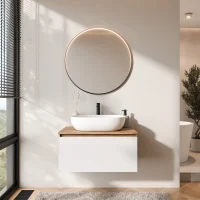 ARISA Bathroom Furniture Set, White – With Veluna...