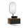 Ensemble de meubles de salle de bains ARISA – Avec miroir GLORA à LED et lavabo à poser en céramique de 60 cm