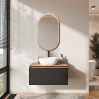 Conjunto de muebles de baño ARISA en negro –...
