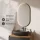 Ensemble de meubles de salle de bains ARISA noir – Avec miroir LED « Glora » et lavabo à poser en céramique noir de 60 cm