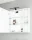 Mirror cabinet 70cm (white)