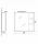 Mirror cabinet 70cm (white)